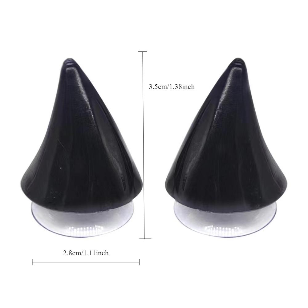 2 stuks Kwaliteit Vlechten Voor Motorhelm Paardenstaart Zuignap Vlechten Pruik Voor Vrouw Helm Decor Oortjes Gedraaide Accessoires 164 Kleuren