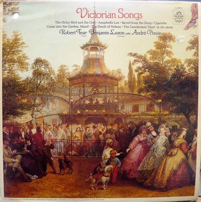 LP-Schallplatte ROBERT TEAR BENJAMIN LUXON UNDR Viktorianische Lieder S36975 ANGEL 1973 US Klassik Gebraucht