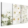 Picture On Italian Canvas 90 X 60 Cm Triptych - Classical Style - Flowers Picture On Italian Canvas 120 X 80 Cm Triptych - Classical Style - Flowers