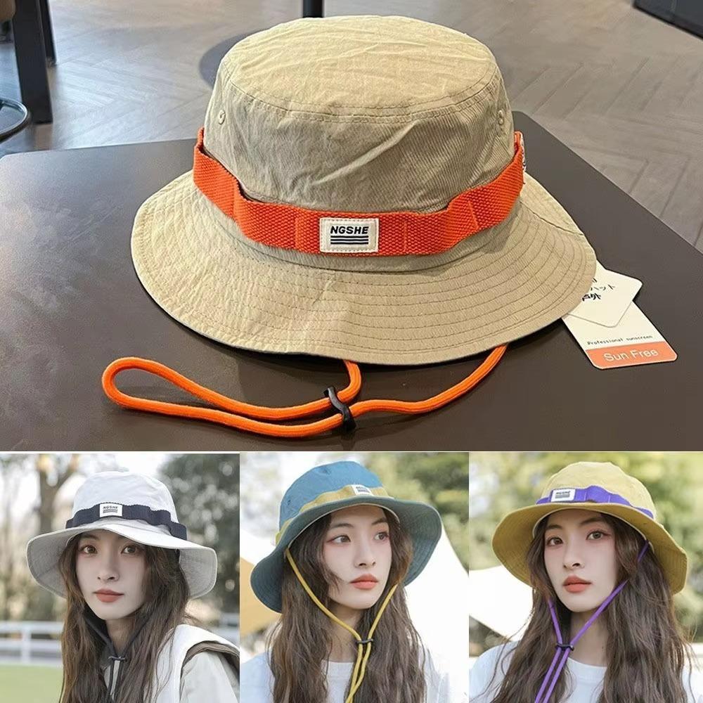 

Anti-Sun Fishing Cap Anti-UV Beach Hat Fashion Bucket Hat Outdoor Sports чорний