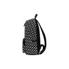 MLB Monogram Series Casual Sports Logo Polyester Backpack Unisex Backpack Black 3ABKL021N