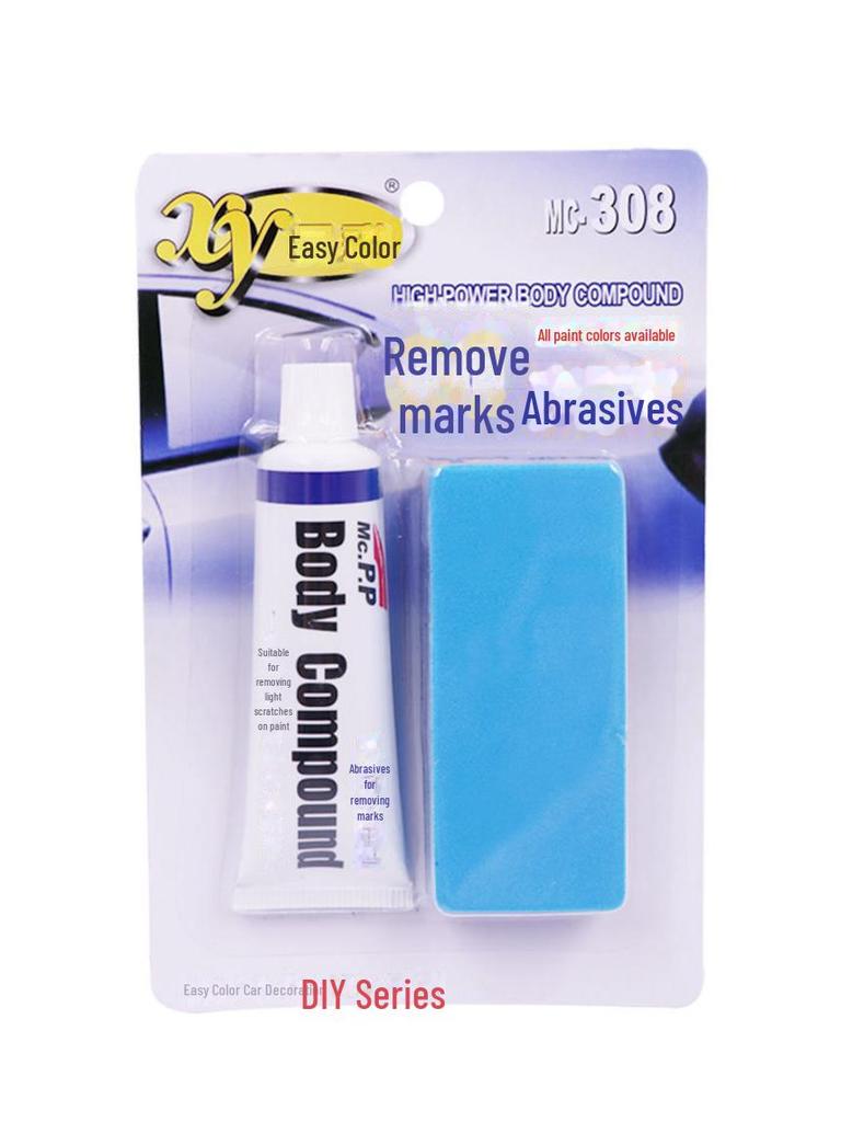 Universal Car Paint Scratch Repair & Polishing Wax - Deep Scratch Removal for White Cars