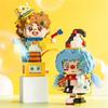 Idea Amusement Park Micro Diamond Block Carnival Joker Building Bricks Surprise Party Clown Toys Figure Nanobrick For Kids Gifts