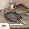 Lux Home Kitchen Pot Lid & Cutting Board Draining Rack