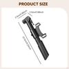 Mini Bike Pump Tyre 80PSI Presta & Household Small Frame Mounted Inflator for Mountain BMX Road