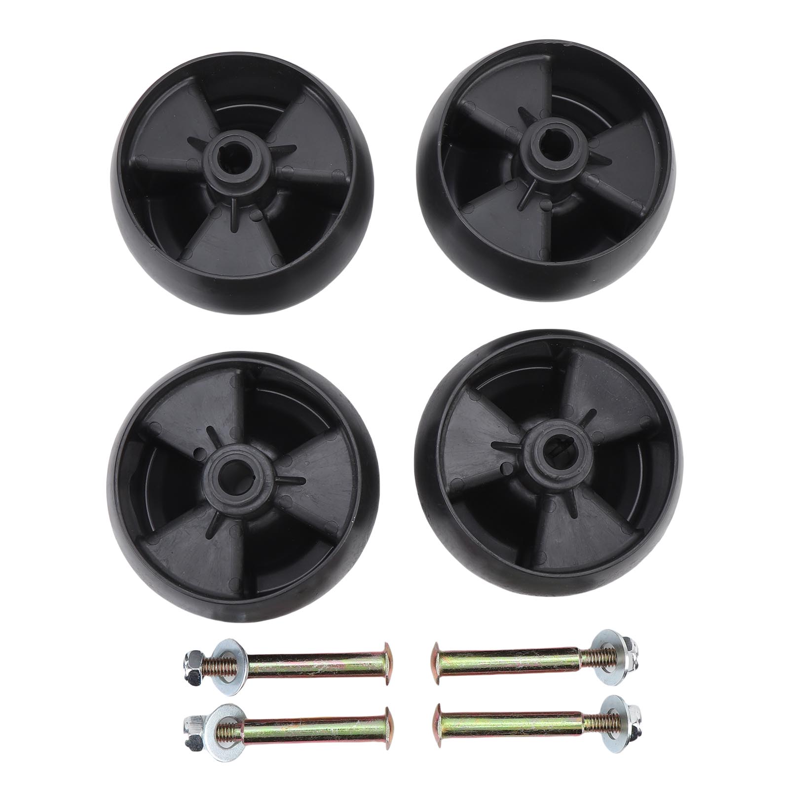 Neoglint 5 Inch Deck Wheels And Hardware Kit For 42 46 48 50 54 Inch Decks Mower Deck Wheels Kit Replacement For Cub Cadet