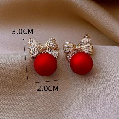 Grote Hart Vierkant Waterdruppel Bloemblaadje Strik Knoop Hanger Oorbellen voor Vrouwen Geometrisch Metaal Emaille Lus Sieraden oorbellen