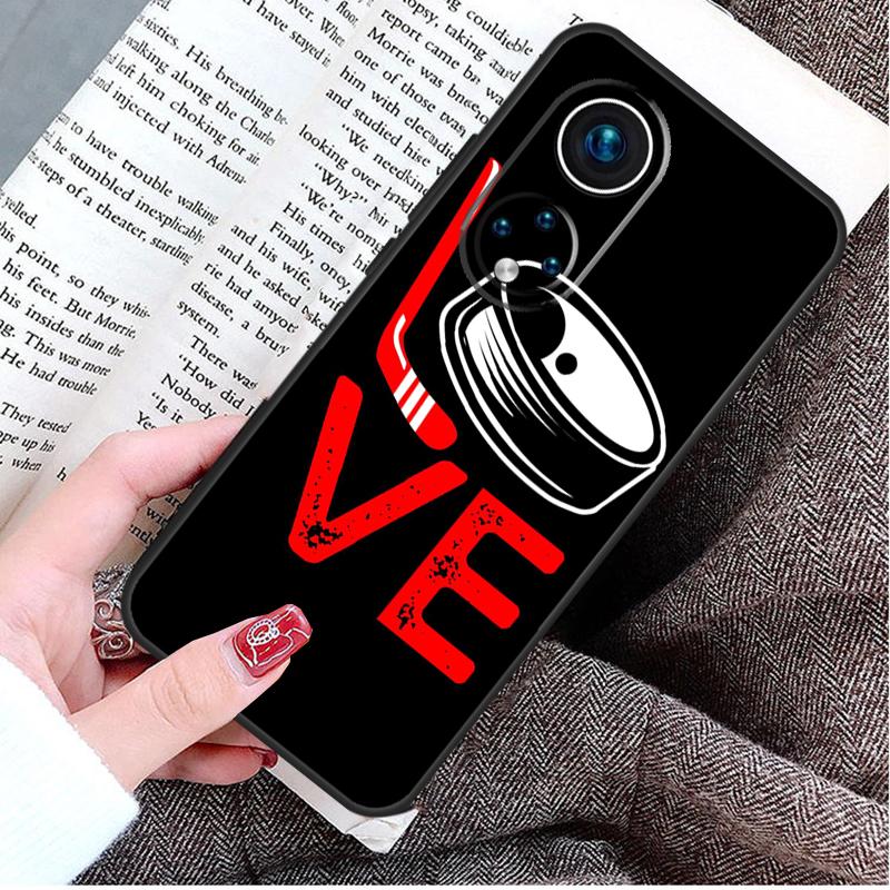 Ice Hockey Player Case For Honor Magic 8 5 6 7 Lite Honor 200 400 Pro 50 70 90 X9d X9b X9c X9a X8c X8b Win RT