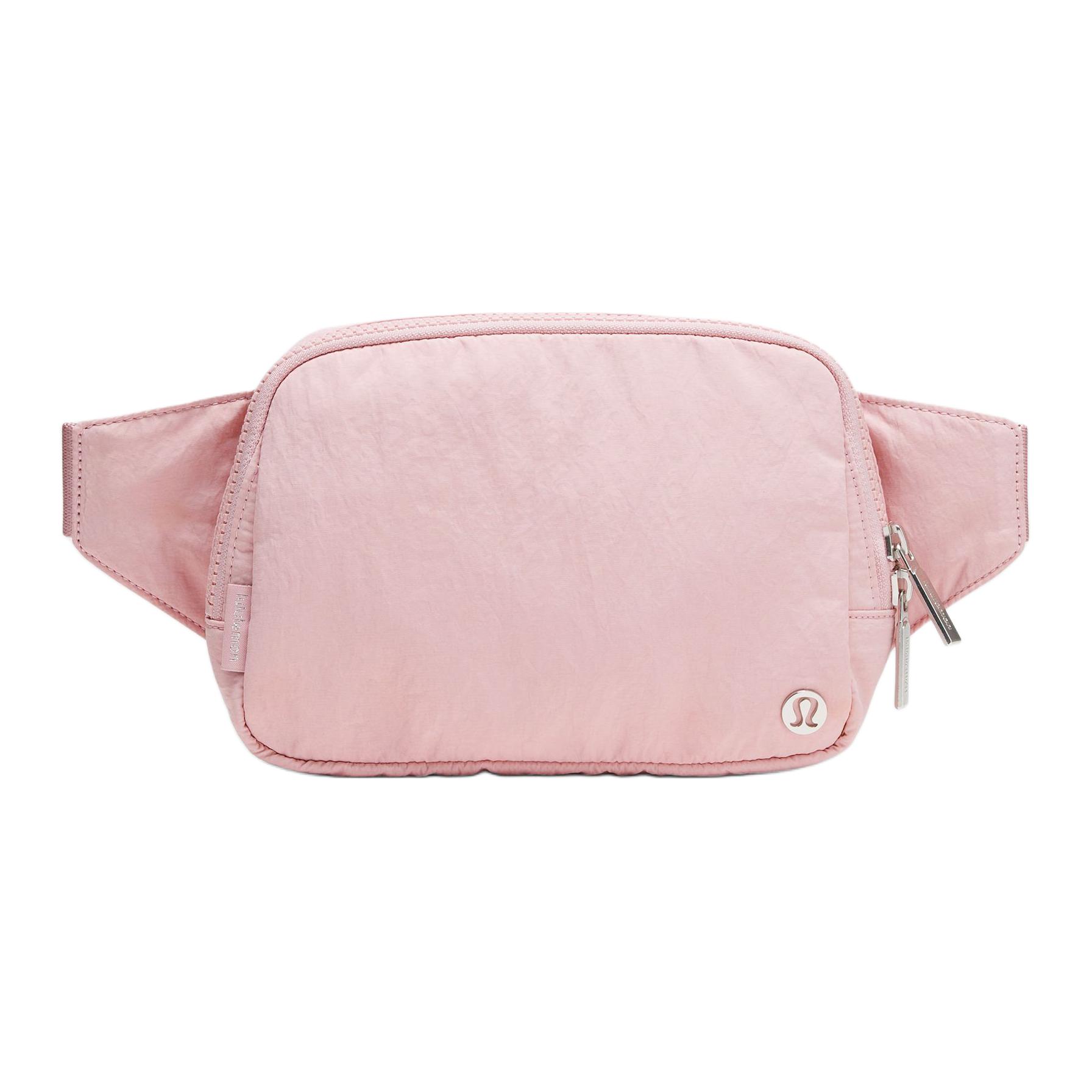 Lululemon Everywhere 2L Brand Logo Polyester Waist Bag Large Women bags Misty-Pink LU9BG8S-069005 Mist Pink