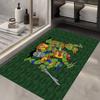Anime N-Ninja Turtles Floor Mat Anti-slip Absorb Water Long Strip Cushion Bedroon Mat Alfombra