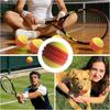 Soft PU Foam Tennis Ball 3.5 Inch Bouncy Safe Indoor Training Aids for Kids Pet Play Home Exercise Use