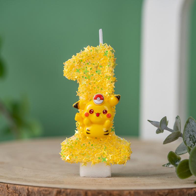Number Birthday Candle 0-9 Digital Cake Decoration Candle for Children Baking Party Supplies Reusable Number Candles for Celebration