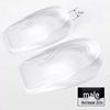 Mezze Solette Morbide in Silicone Invisibili per Aumentare l'Altezza, Rialzi per Talloni Unisex