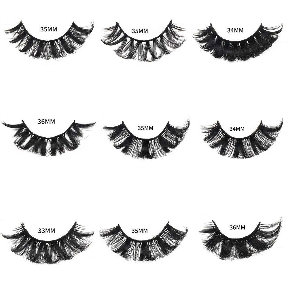

5Pairs Lashes Extension Whole Cluster Eyelashes Dense D Curled Eyelashes Makeup Tool W-10