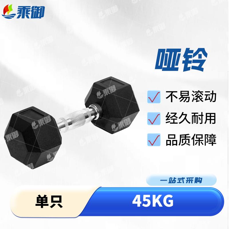 Hex Rubber-Coated Dumbbell