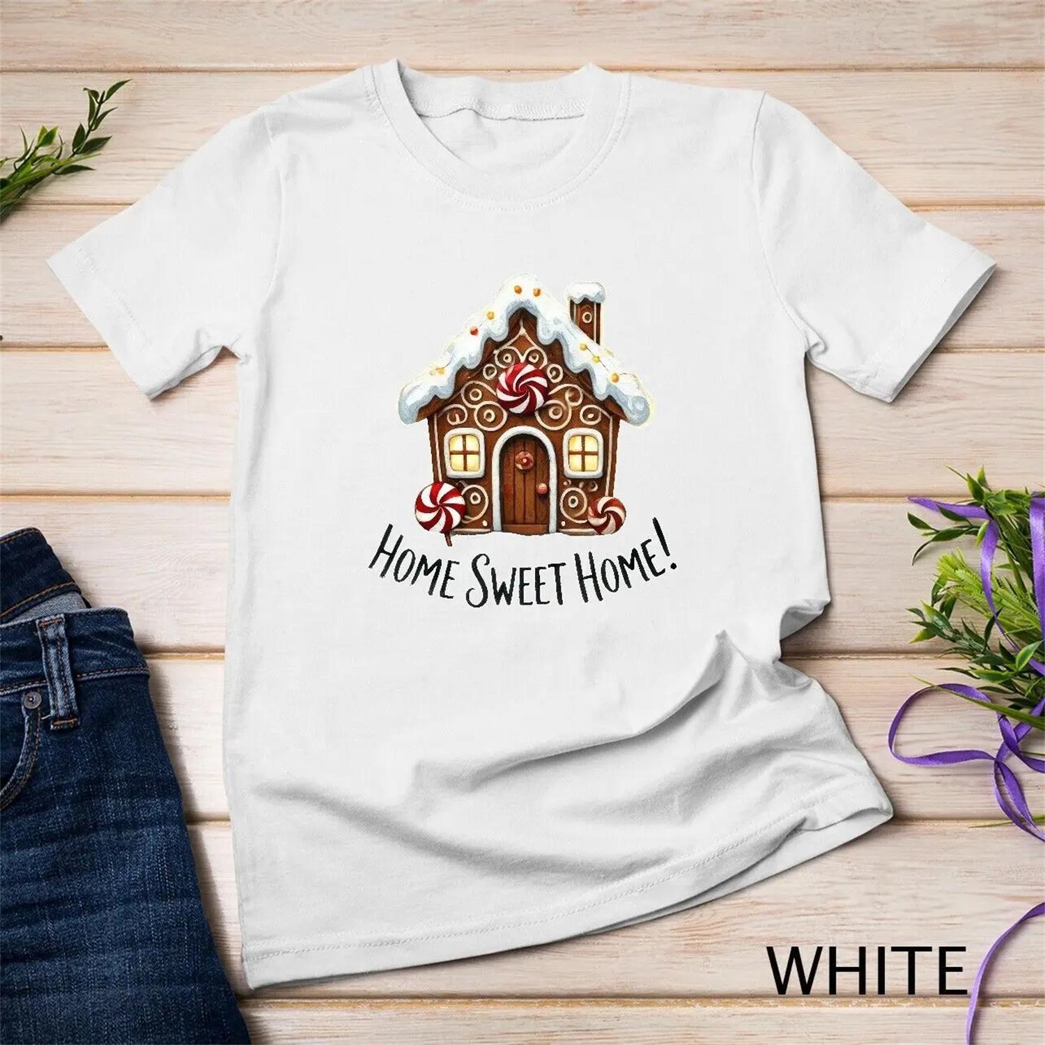 Christmas gingerbread house ornament 1 Funny T Shirt S
