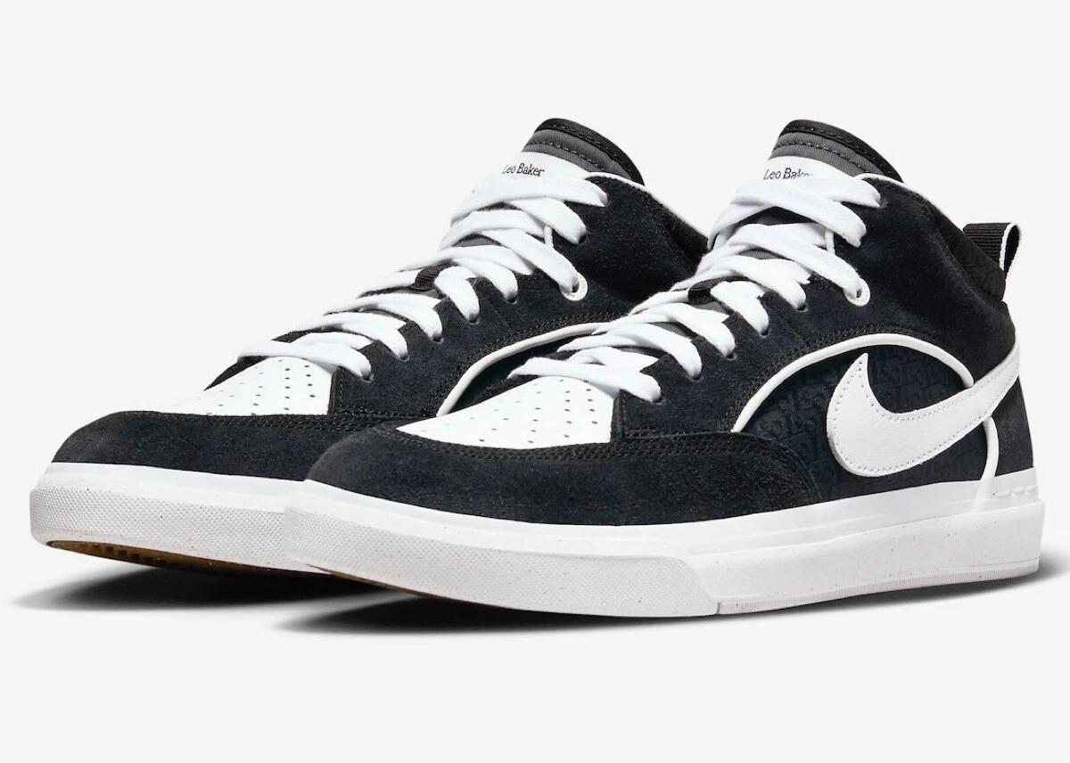 DX4361-001 Nike SB React Leo Black White (Men s) US 11