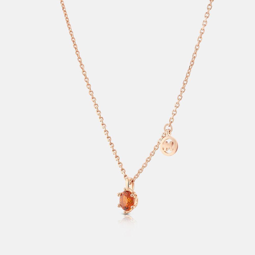 Rene Silver Rose Necklace 42Cm A211Sn9121Rpy