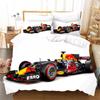 Red Racing Car 3D Kids Boy Bedding Set F1 Game Racer Printing Duvet Cover 2/3pcs Bedclothes with Pillowcase Twin Full Bedspread