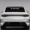 Samolepky na přední sklo auta Přední a zadní ozdobný emblém Pro Škoda Octavia Superb Rapid Kodiaq Karoq Fabia Kamiq Roomster Citigo
