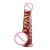 Sliding Foreskin Dildo suction cup strap on dildos for women and man realistic silicone penis Female Masturbator Dick Sex Toys