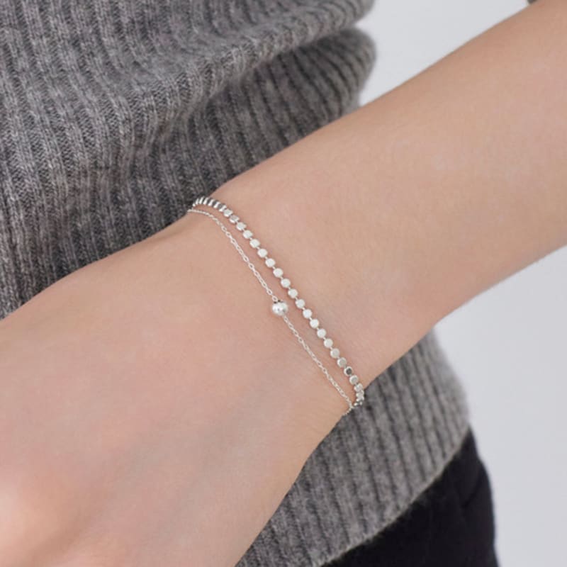 

dmoment Velora RD Bracelet (925Silver) Silver