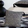 Black Tassel Pillow Ethnic Style Pillowcase Bed and Breakfast Decoration Living Room Sofa Cushion Bedside Cushion Backrest