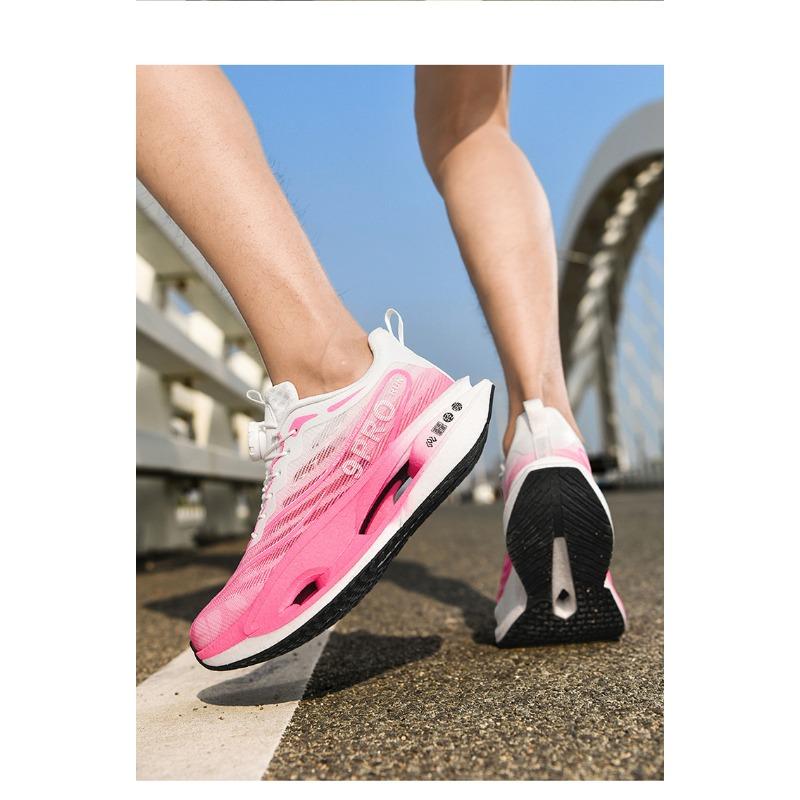 Men's Gradient Mesh Sneakers Cushion Sole Sport Running Shoes