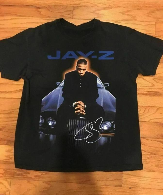 

Jay Z Music Star Heavy Cotton Black Unisex T-Shirt S