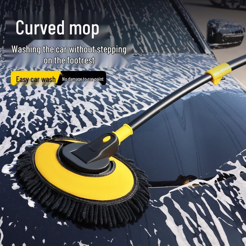 Retractable Car Wash Mop with Storage Bag
