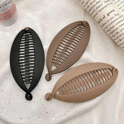 1/3 Stück Neue Hochsteckfrisur Bananen-Klammer Haarspange für Frauen Vertikale Klammer Rutschfeste Twist-Klammer für feines Haar Haarschmuck