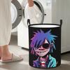 Gorillaz Foldable Laundry Baskets Dirty Clothes Sundries Storage Basket Home Organizer Box