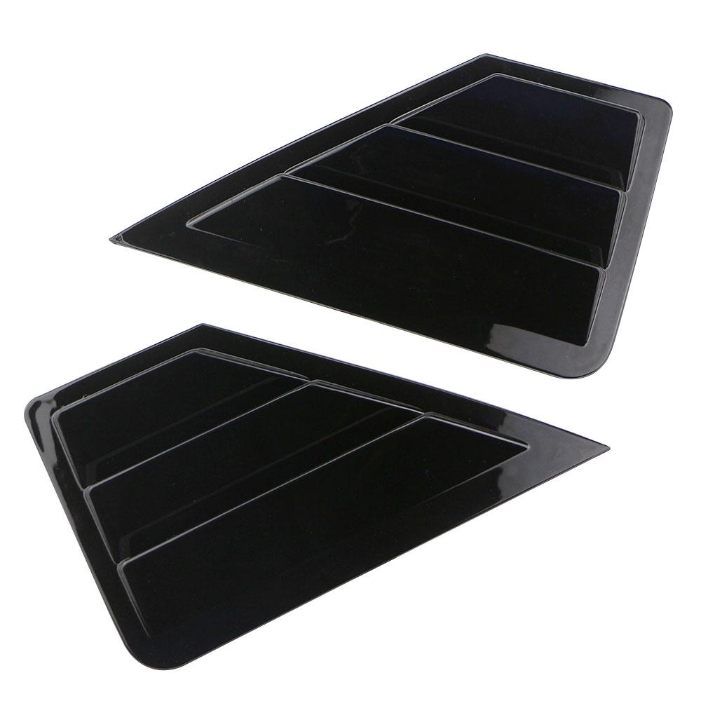 For Toyota C-HR CHR C HR 2016 - 2025 Rear Triangle Window Shutters Blinds Shades Cover Trim Sticker Car Styling Accessories