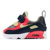 Nike Air Max 90 Synthetic Leather Slip-On Air Cushion Casual Low-Top Running Shoes Baby Sneaker Black Red 881924-023