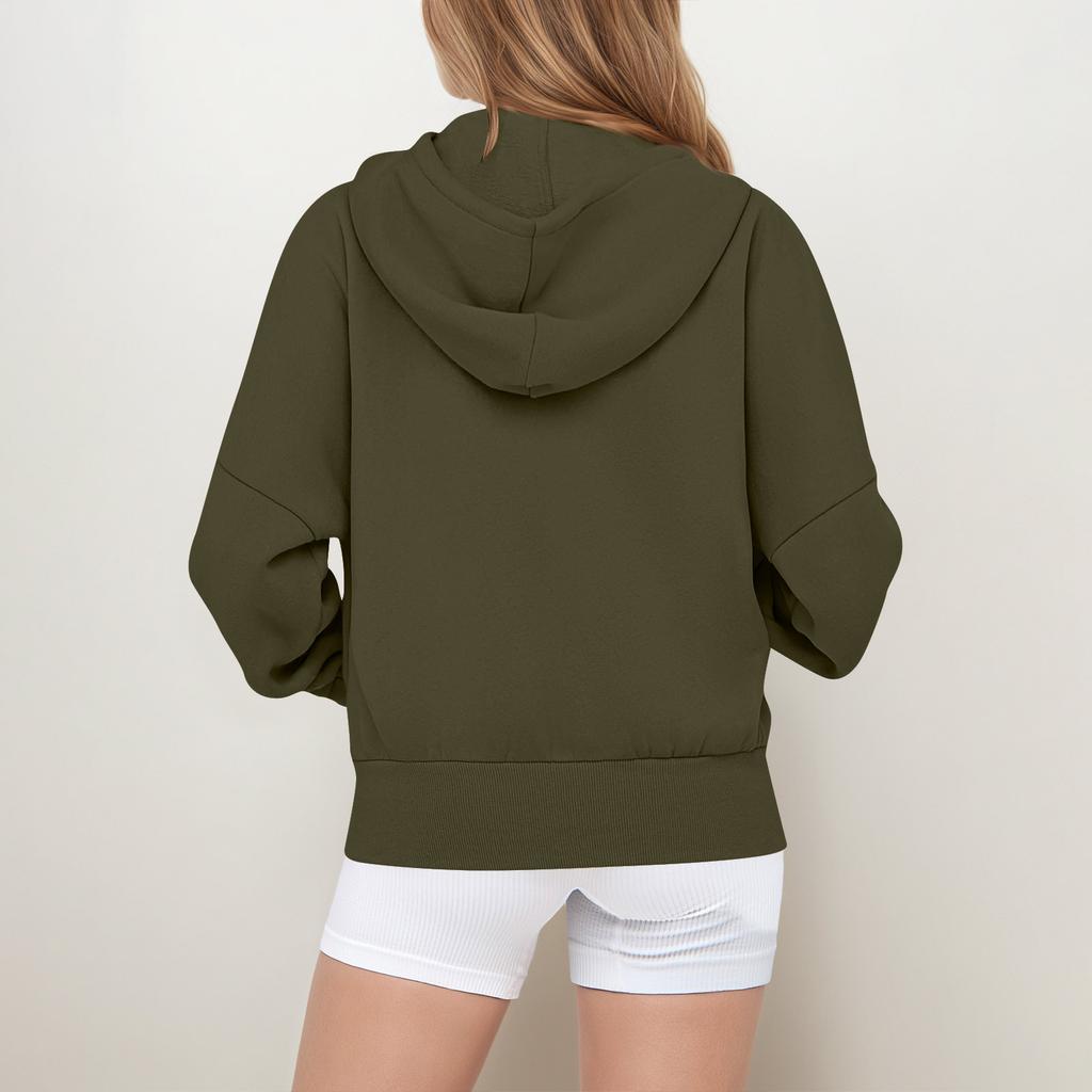 Women's Stylish Lightweight Long-sleeved Outerwear With Pockets, Preppy Casual Cardigan