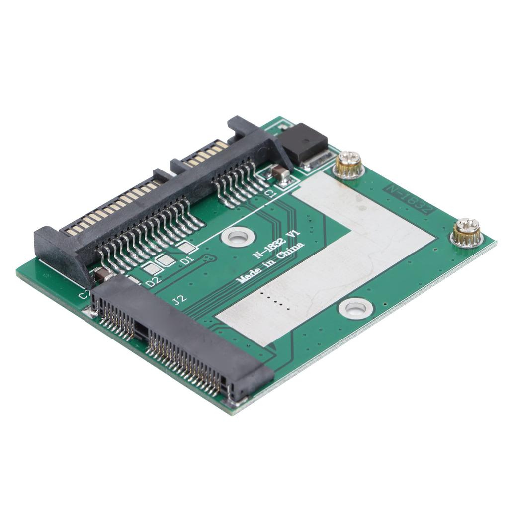 Converter Card MSATA SSD to 2.5 SATA 6.0gps Transfer Card for Windows for Linux for OS X 10