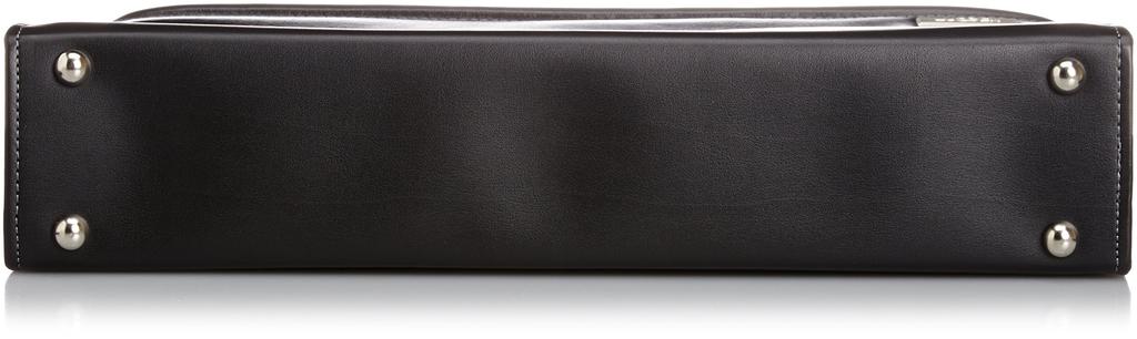 Ragex Erste Voll-Öffnung Dulles Tasche, Hergestellt in Toyooka, 24-0302, Schwarz