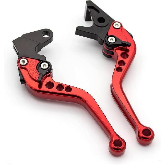 

CNC Clutch Brake Levers for NINJA125 2019-2021, Z125 2017-2021, Z250SL 2016-2017, NINJA250R 2008-2012,NINJA300R Z300 2013-2018, NINJA400 Z400 червоний