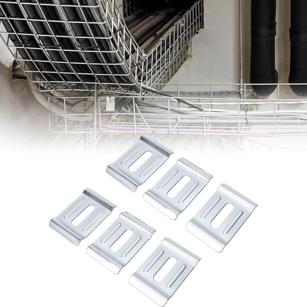 50pcs Secure Cable Raceway Clamps Durable Cable Tray Clamp Reliable Fastening Clamp  For Cable Trays