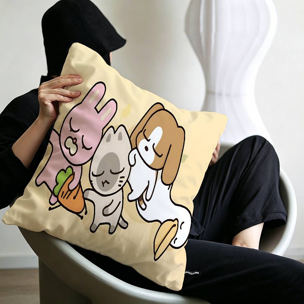Funny-Siam-LippuS-Meme Pillow Gift Home Office Decoration Bedroom Sofa Car Cushion Cover case 45x45