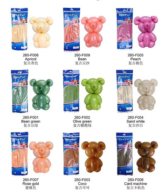 Party Decoration Multi Magic Long Latex Balloon 260Q 360Q 660Q Other