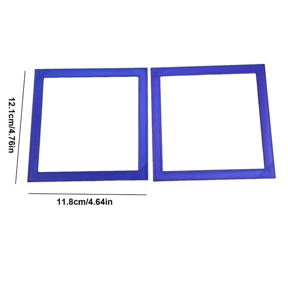 2Pcs DIY Grid Alignment Frames Multi-Specification Diamond Painting Guide Tool