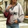 Women's Casual Long Sleeve Top with Fashionable Design for Everyday Wear