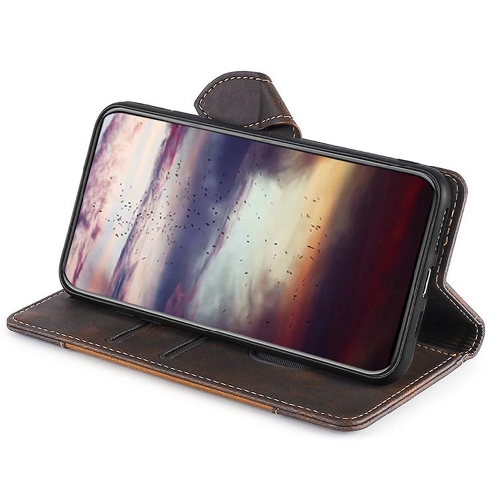 For Vivo V50 5G Case Leather Wallet Phone Cover with Straw Hat Magnetic Clasp