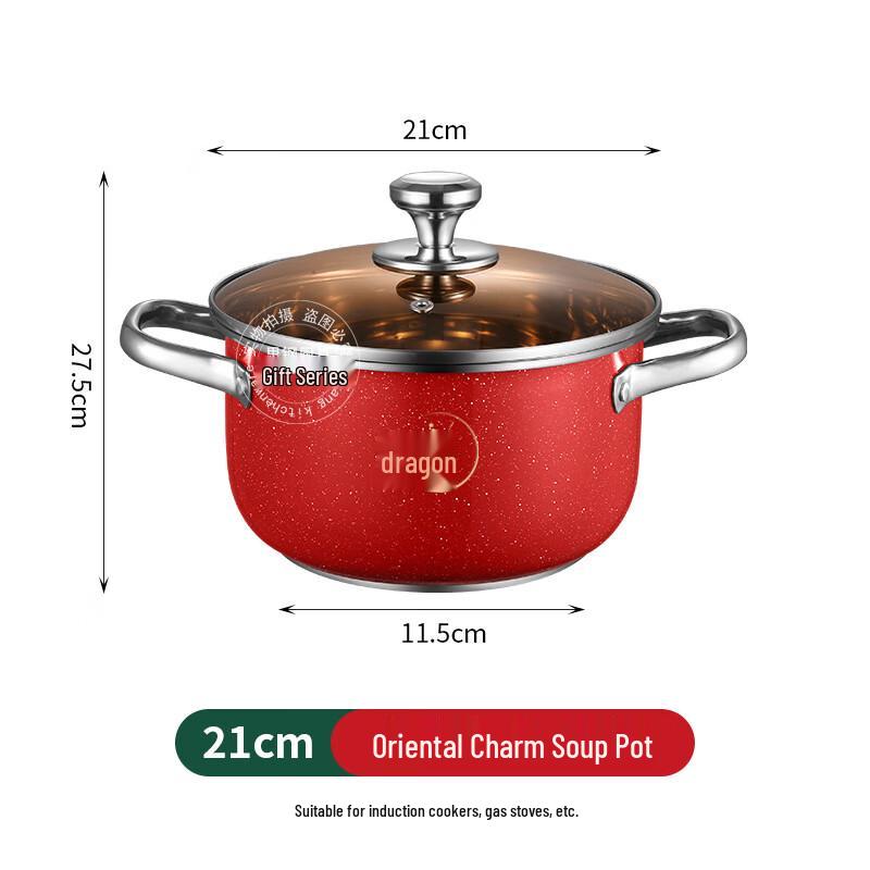 

Sisigang Stainless Steel Thickened Soup & Stew Pot