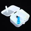 1 Set Denture And Popular Sturdy Box Kit High-Class Storage With Built In Mirror And Cleaning Brush For Daily Use