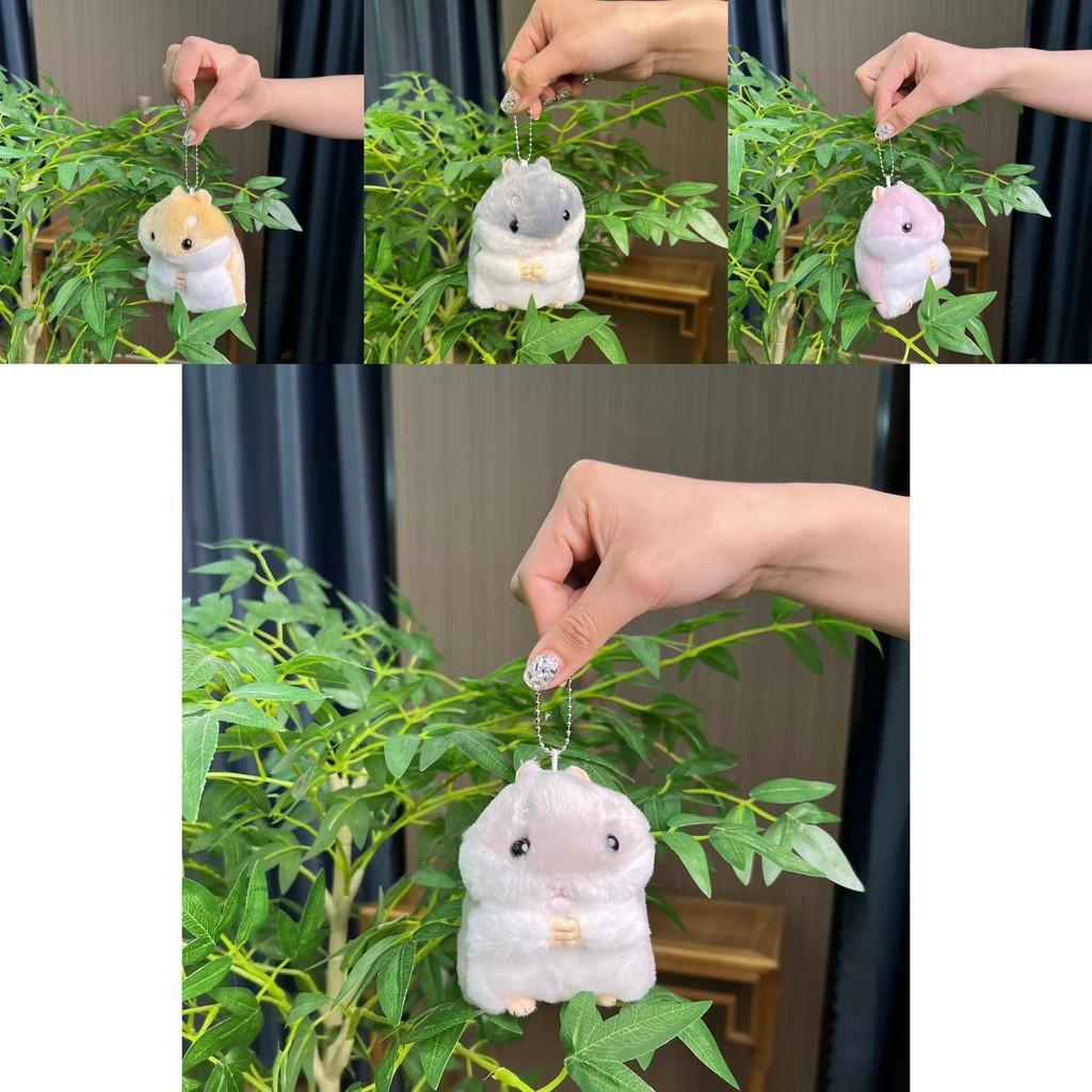 Cotton Highquality Pp Filled Hamster Plush Toy Keychain Perfect For Children Collectors And