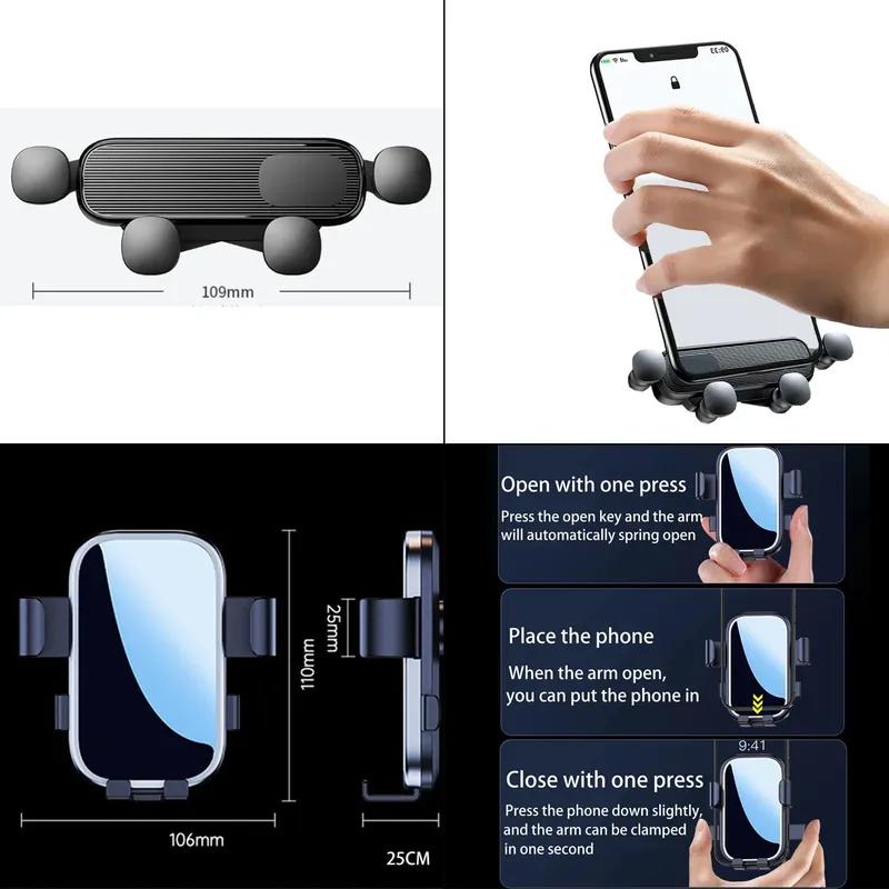 Stand Auto Accessories Car Mobile Phone Holder For Lexus LX 570 Sport J200 2016 2017- GPS Bracket Navigation