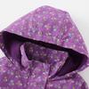 Girls Long Sleeve Zip-Up Hooded Cardigan Jacket Outerwear for
