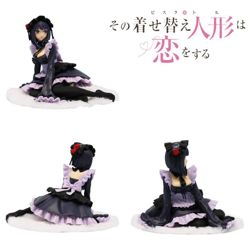 Collectible Anime Figure Handicraft Model Statue Pvc Material Black River Droplet